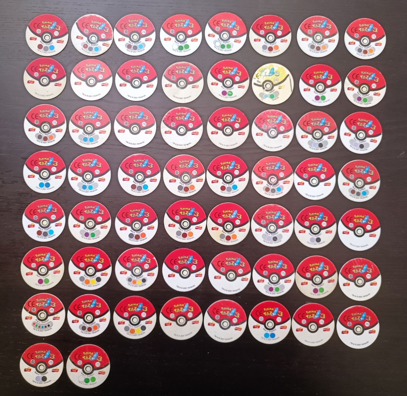 Tazos Pokémon 3 - 58/70