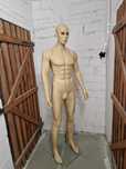 Manekin męski naturalny 178 cm pełnopostaciowy