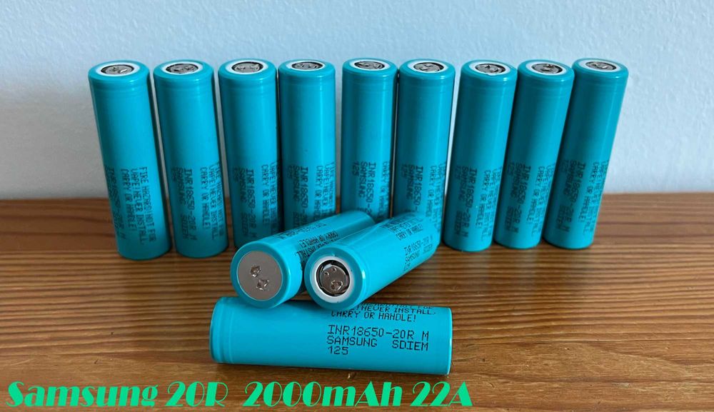 Акумулятор Samsung INR18650-20R 2000 mAh - 22А