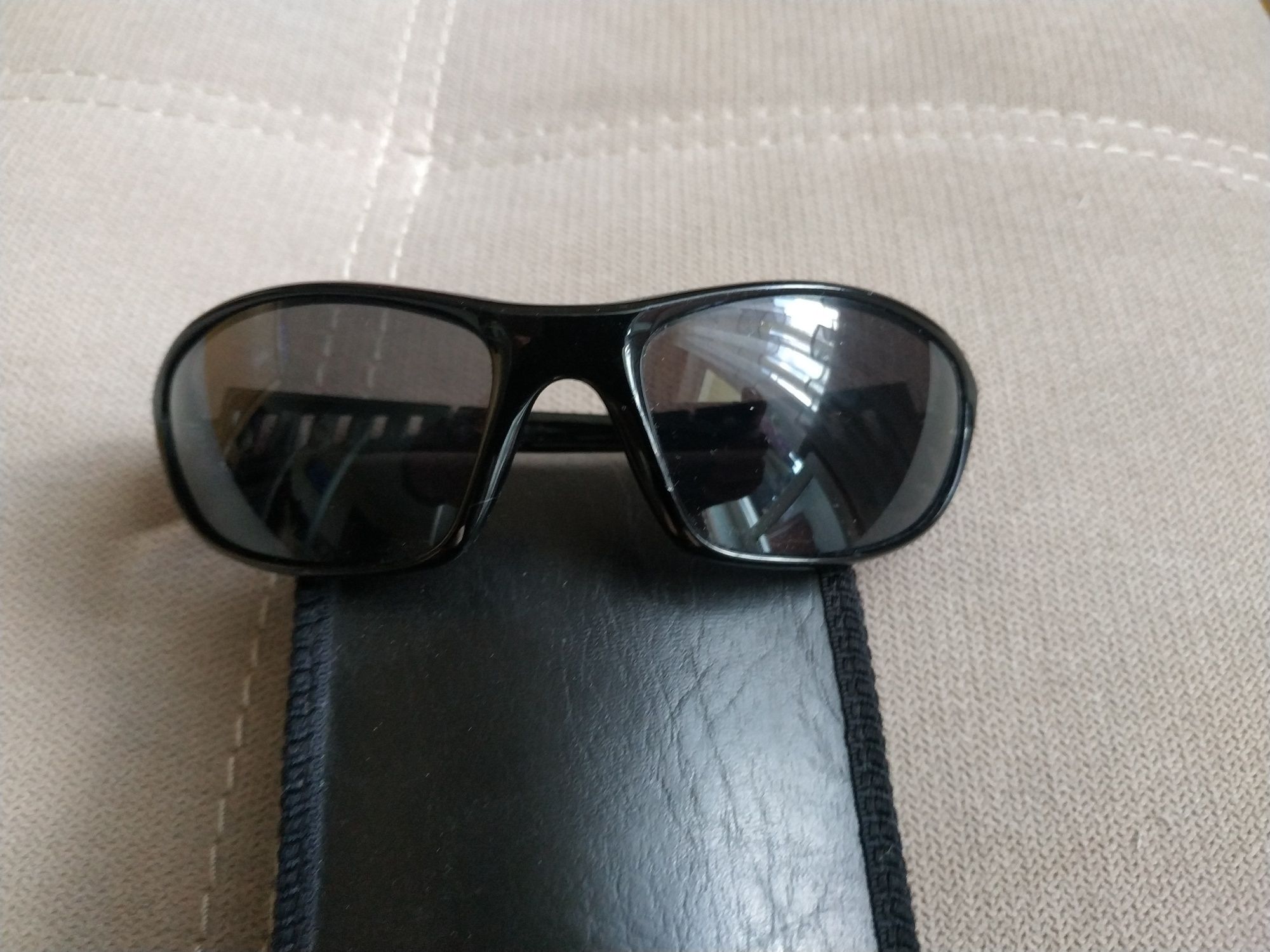 Тактические солнцезащитные очки темные взрослые, состояние отличное