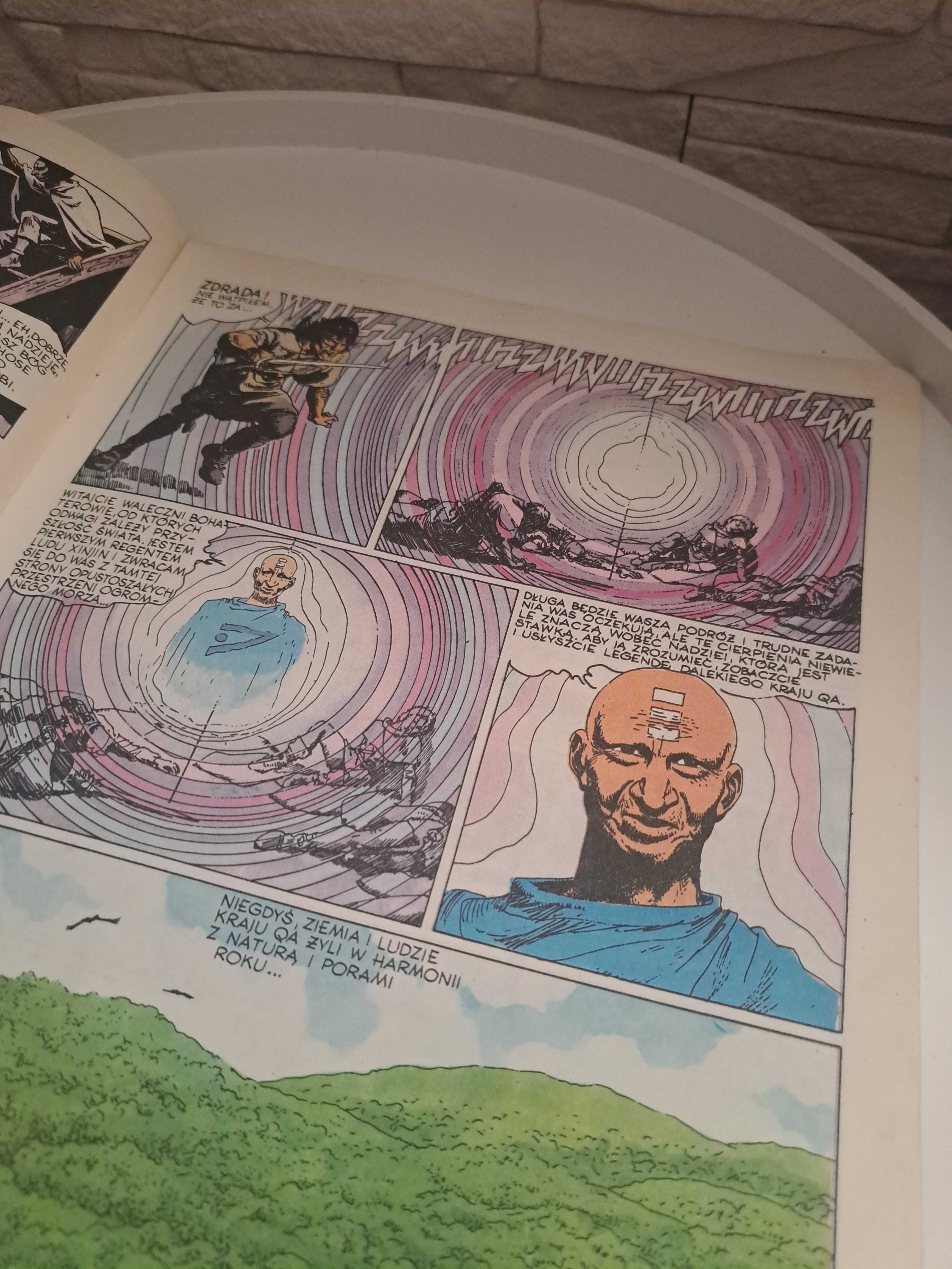Thorgal kraina QA komiks wydanie I rok 1989