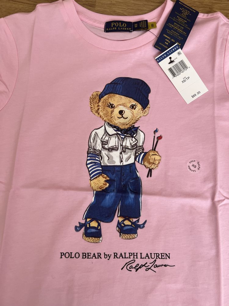 Polo Ralph Lauren nowy oryginalny T-shirt damski , XS