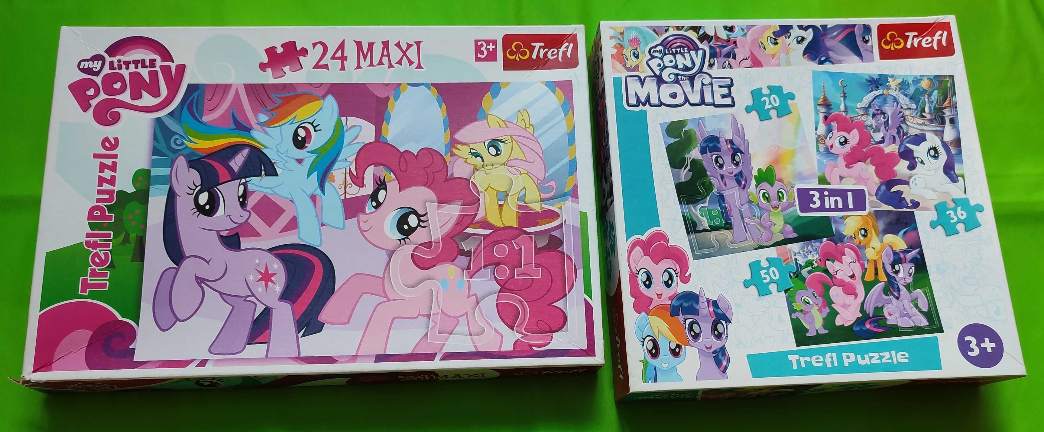 Puzzle My Little Pony Kucyki 3szt