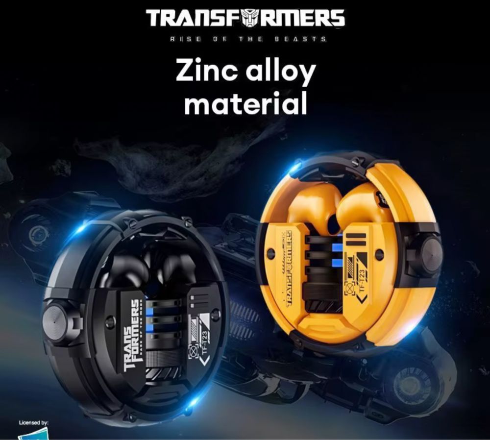 Słuchawki Transformers oryginalne Bluetooth bezprzewodowe nowe