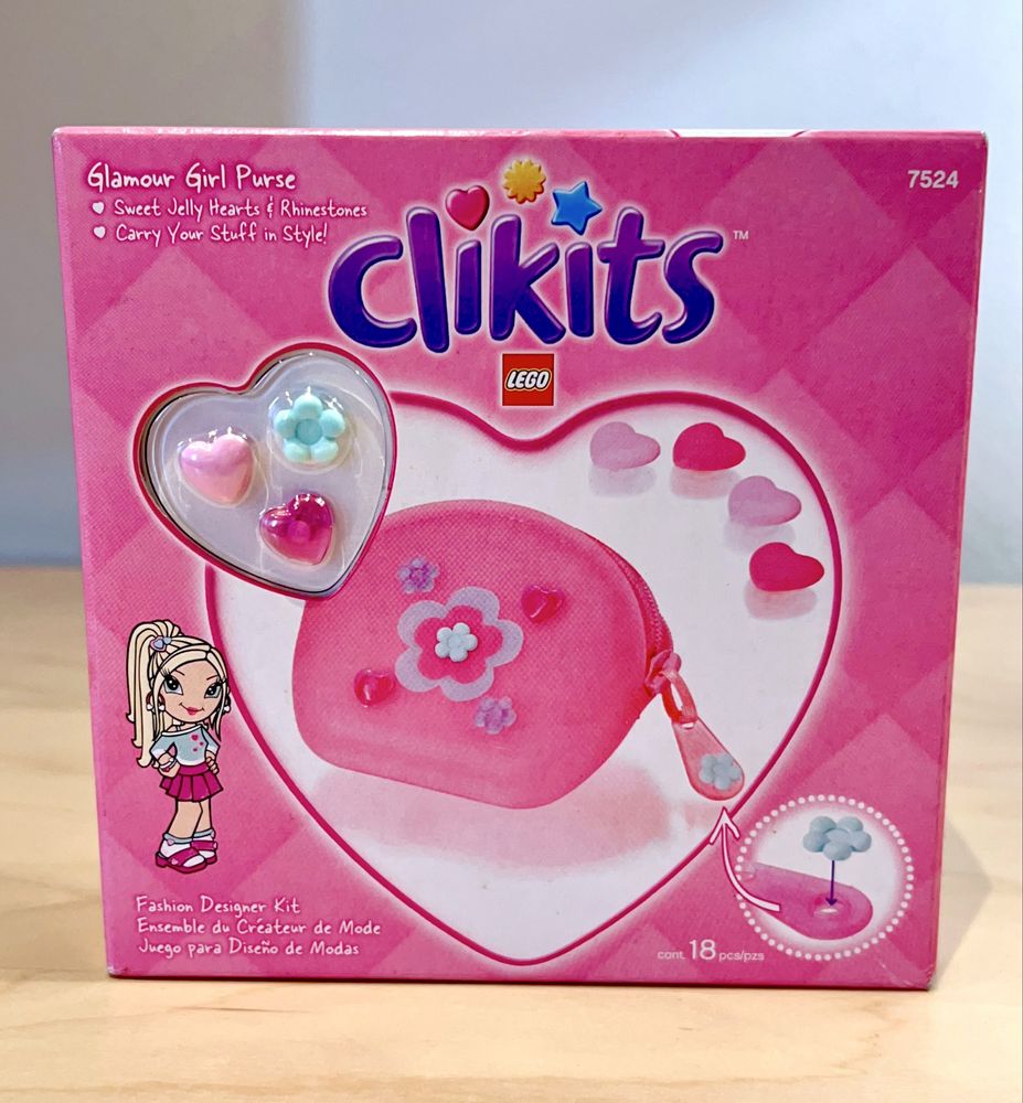 Carteira Clikits by LEGO – para meninas cheias de estilo!