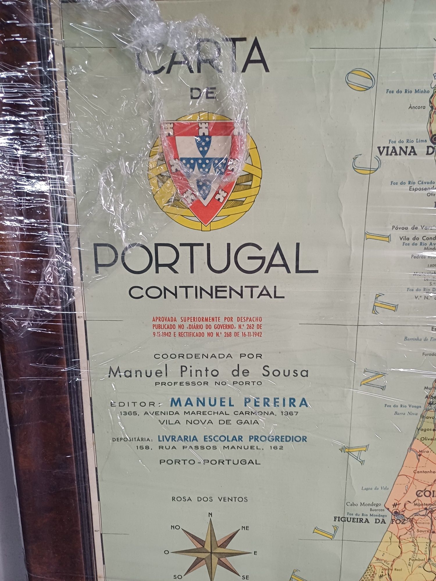Mapa de portugal