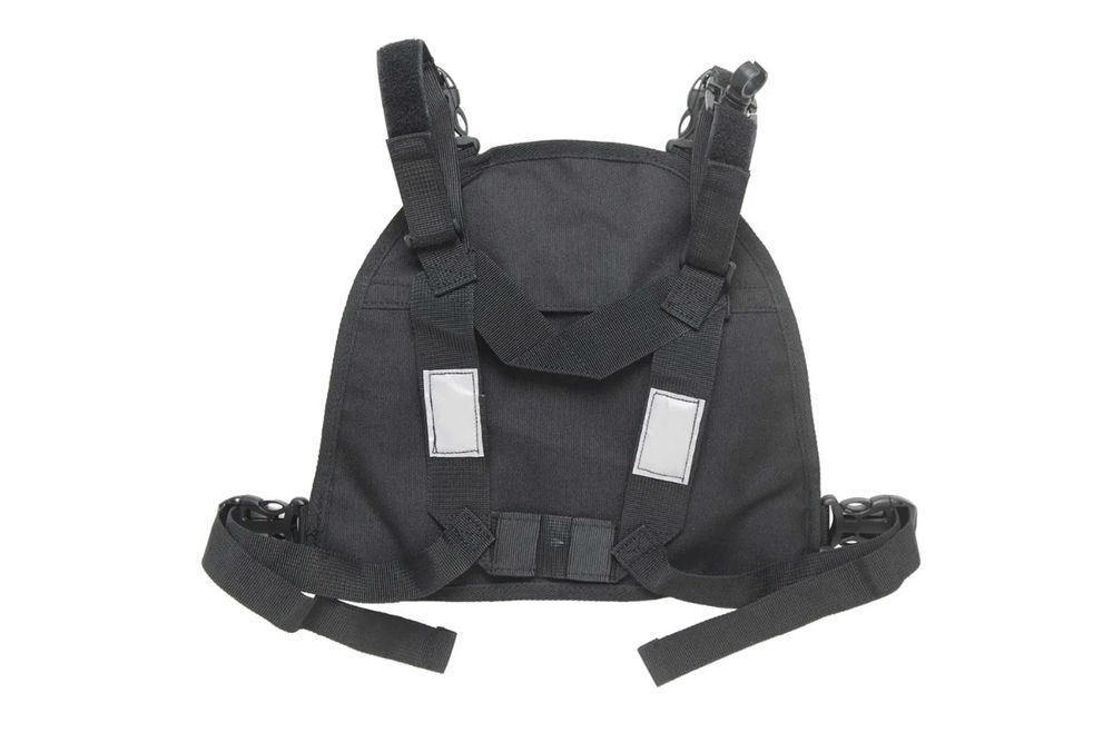 Colete tático para 3 rádios