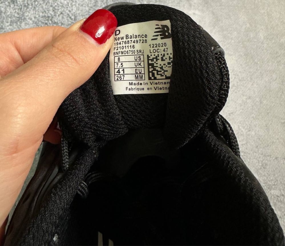 Чоловічі кросівки New Balance 1000 Black/Мужские кроссовки ню беланс
