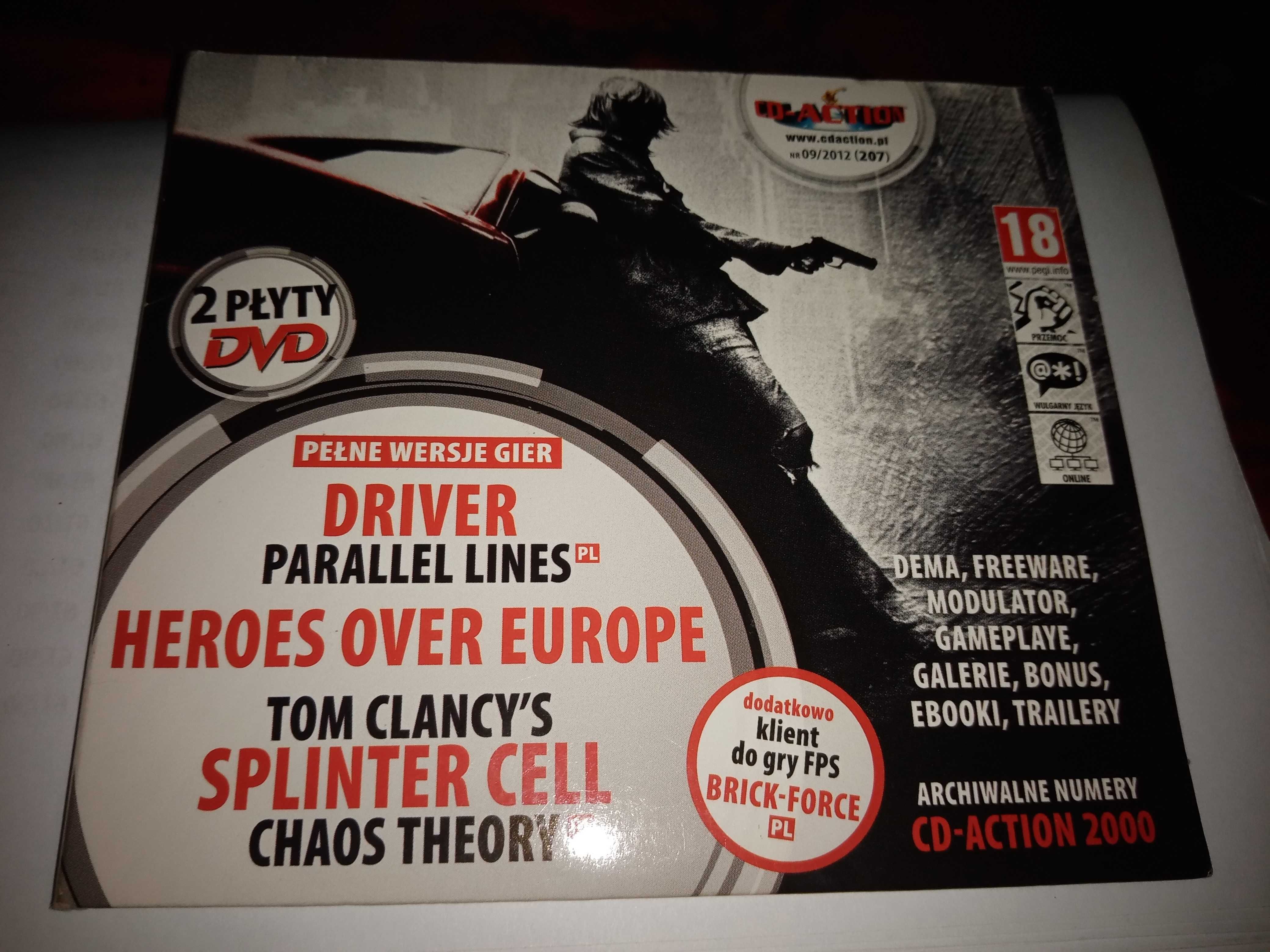 CD-ACTION 9/2012 #207 Driver Parallel Lines, Heroes Over Europe, SC CT
