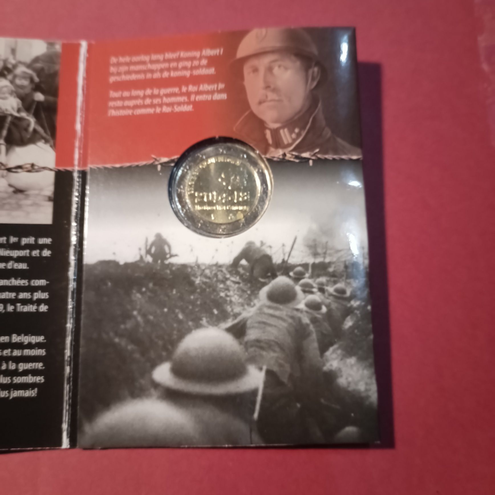 Moeda Coincard BÉLGICA 2014