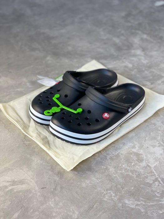 РОЗПРОДАЖ Тапки, сланці Crocs Чорні Крокси