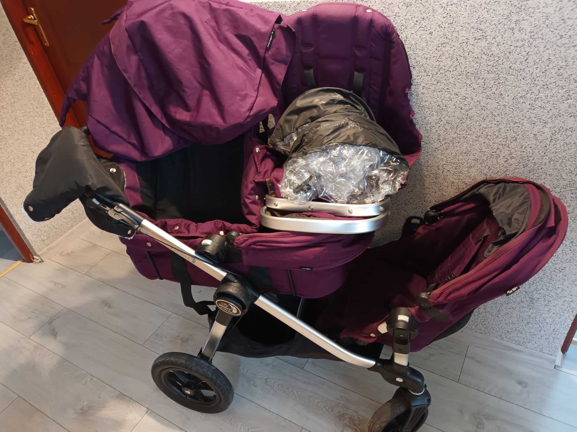 Wózek baby jogger city select,  rok po roku, dla bliźniąt