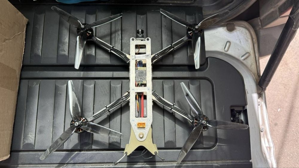 FPV дрон 7 дюймів VTX 1.2 TBS Dual