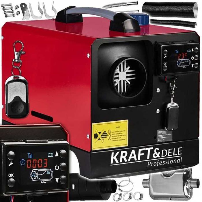 Ogrzewanie postojowe webasto 12 KW na 12/230V i ropę - NOWE Krischner