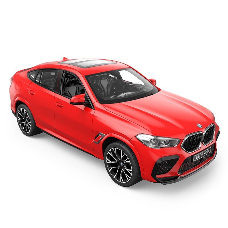 Autko auto zdalnie sterowane  BMW X6 M 1:14 RASTAR Czerwony