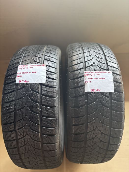 2x 215/45R18 93V IMPERIAL SNOWDRAGON UHP Opona zimowa DEMO 2024 rant