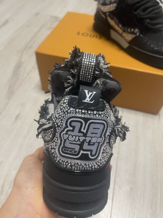 Buty louis vuitton X swarovski