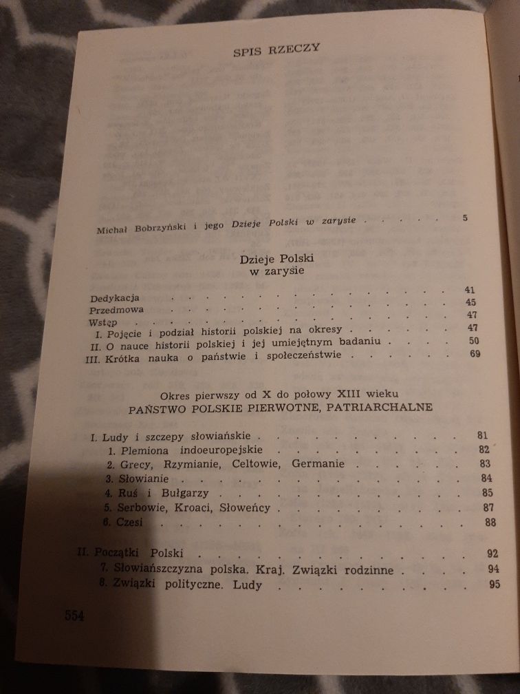 Dzieje Polski w zarysie. M Bobrzyński