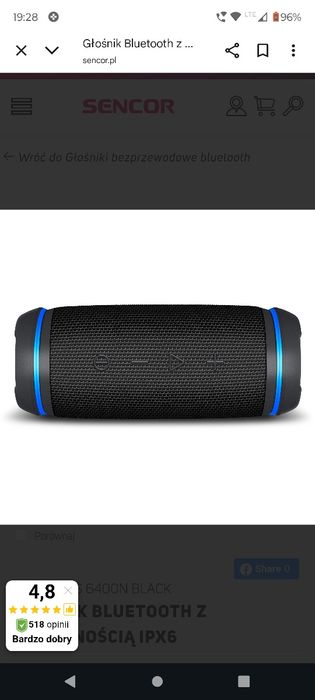 Sencor sirius sss 6400N Black