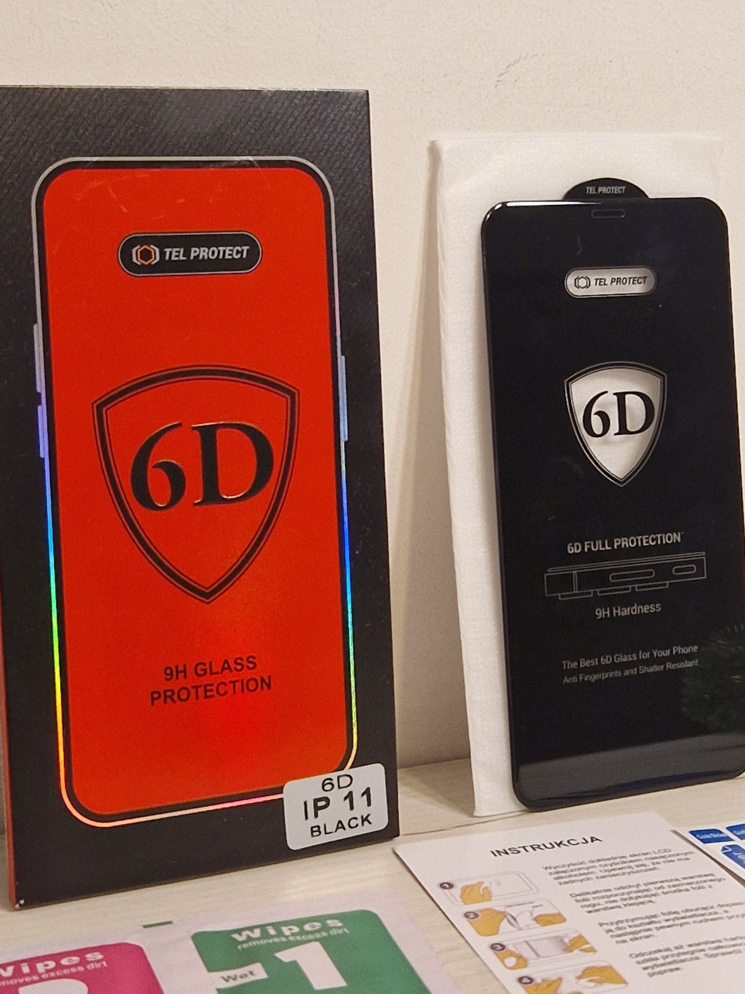 Hartowane szkło Full Glue 6D do IPHONE 11