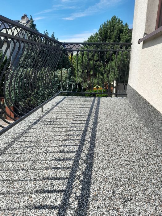 kamienny dywan balkon schody taras hydroizolacja usługa materiały