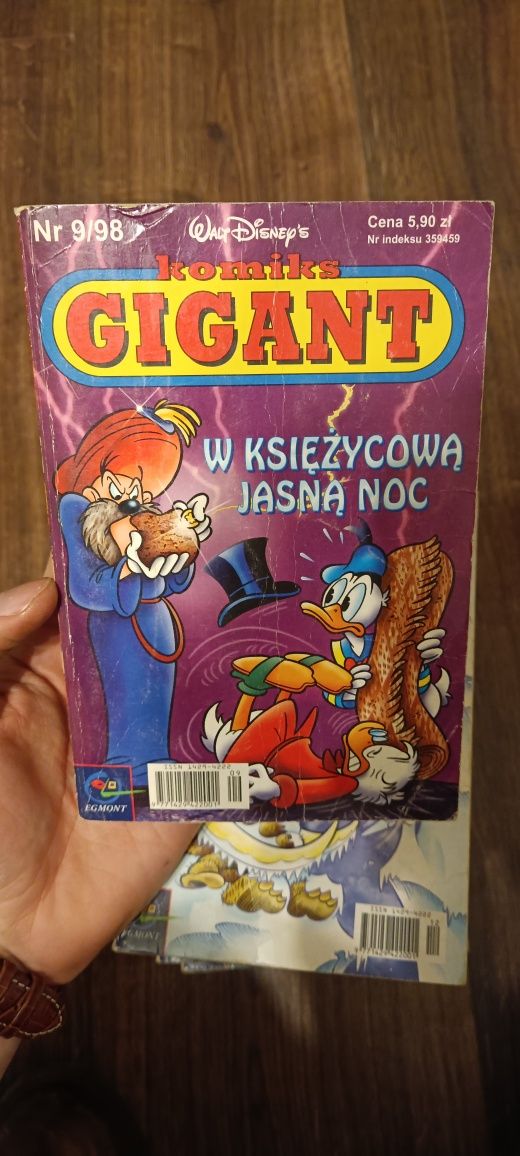 Komiks Gigant Kaczor Donald 9/98