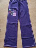 Nowe dresowe spodnie fioletowe