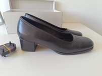Sapatos de traje académico feminino