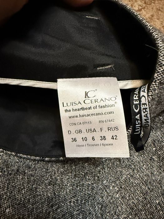 Женские брюки Luisa Cerano Серые / Распродажа