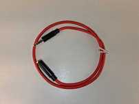 E156 Kabel Audio Jack 3.5mm AUX Przewód Czerwony Wysoka Jakość