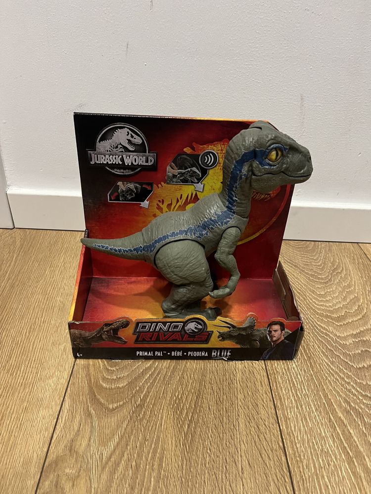 Dinozaur blue Jurassic World dinoprzyjaciej Mattel GFD40