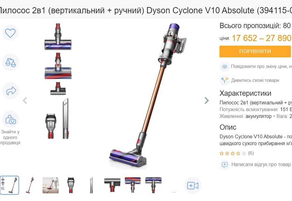 Кнопка Клавиша включения пилесмок Dyson V10/V11 SV12 SV14