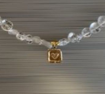 Naszyjnik choker Iceheart gold