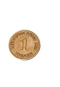 1 Reich Pfennig 1898 r. F