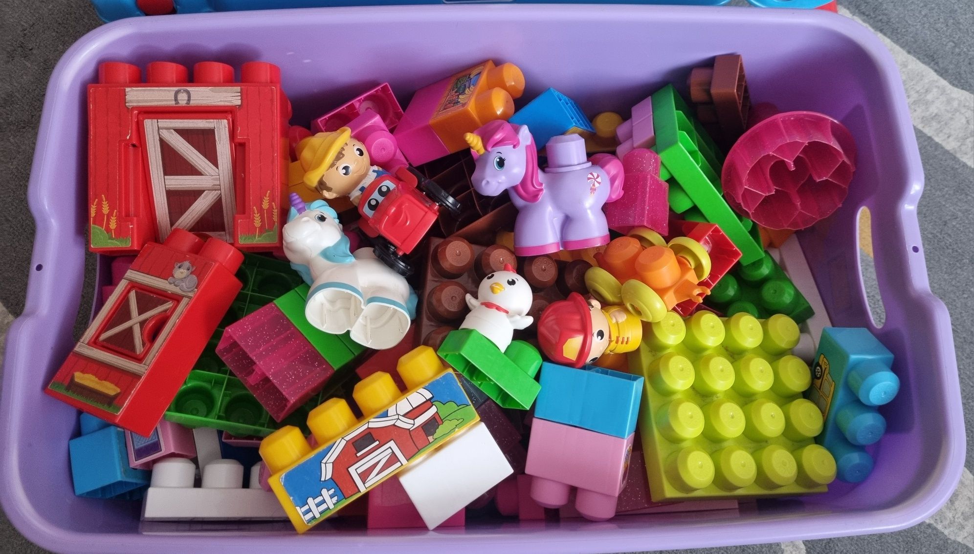 Giga!!! Zestaw klocków Mega Bloks jak Lego Duplo