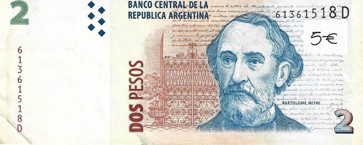 Notas antigas - Argentina