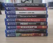 Gry PS4, prywatna kolekcja, wyprzedaż, zestaw 1, różne ceny,