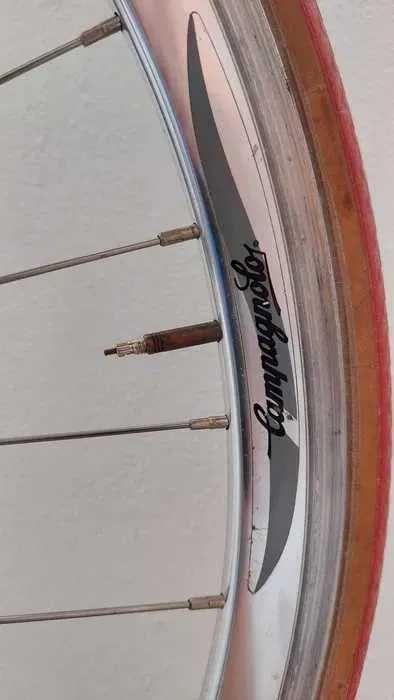 Bicicleta estrada clássica, quadro reynolds, aros campagnolo