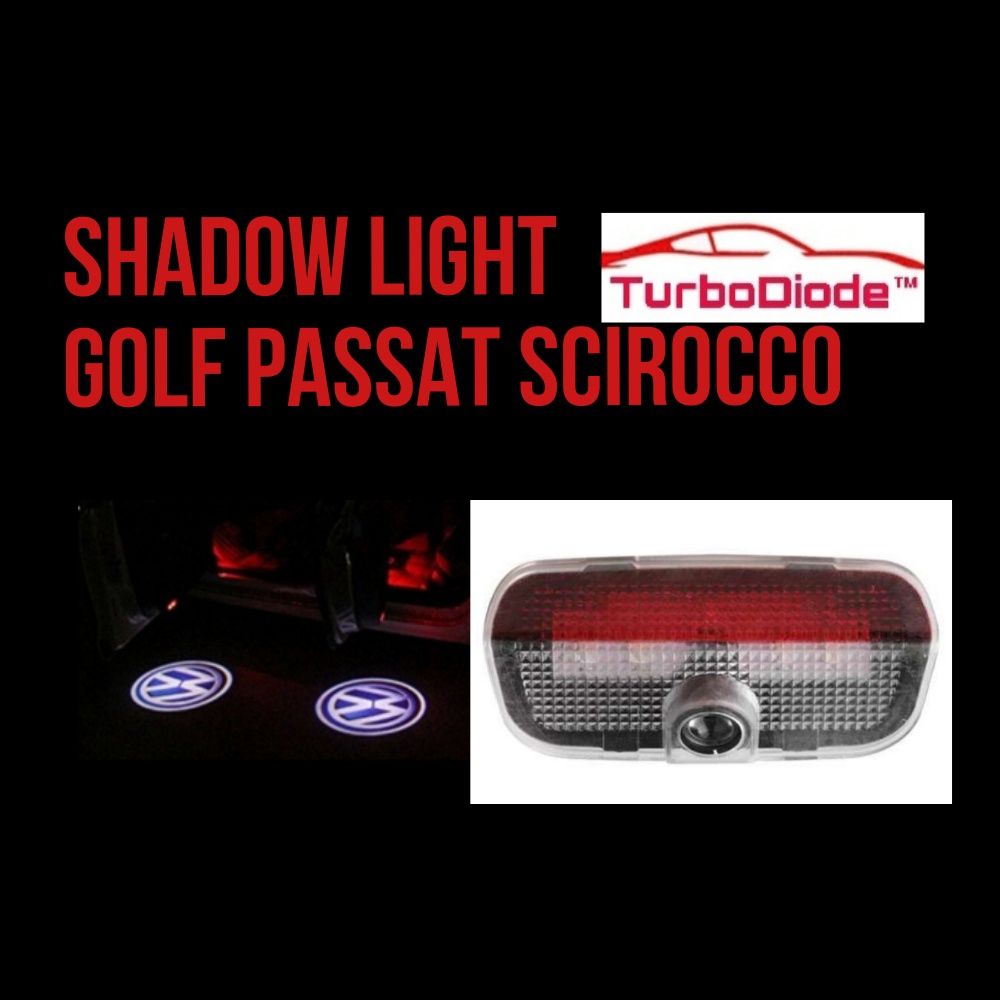 Shadow light luz de cortesia laser VW Golf Passat Scirocco Tiguan etc