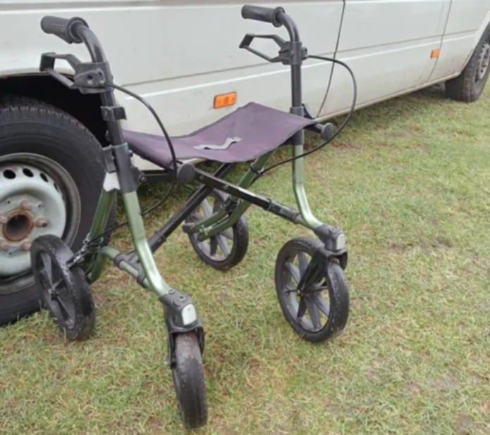 Wózek inwalidzki rolator balkonik chodzik