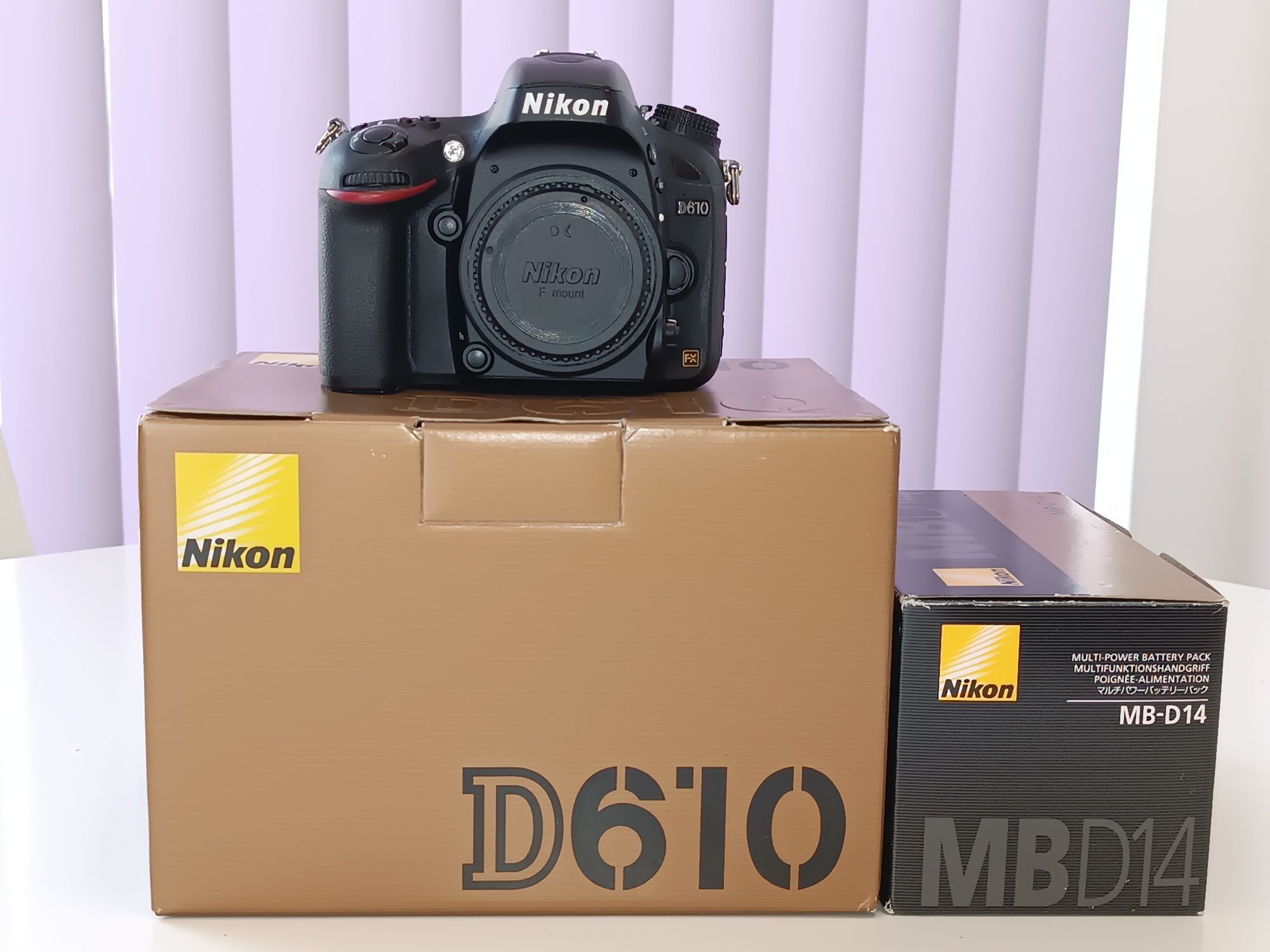 Nikon D610 com oferta de Grip original Nikon