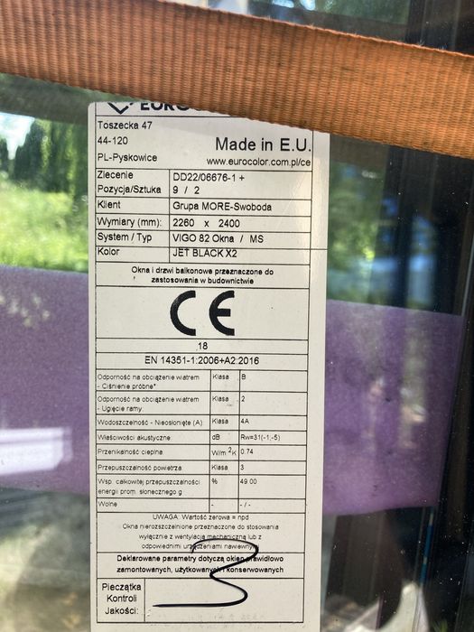 Okna  fix 3szyby czarne