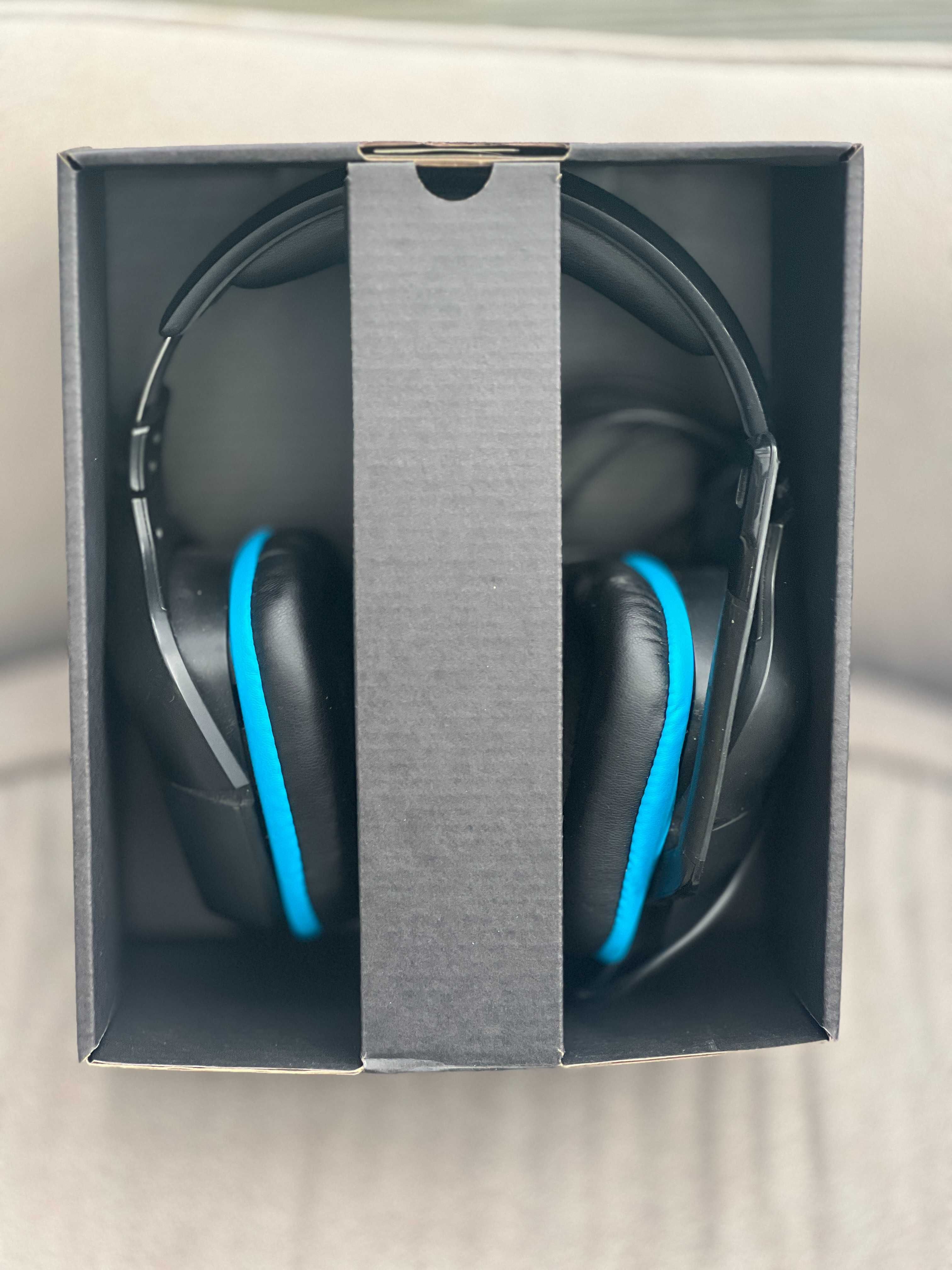 Słuchawki przewodowe Logitech G 432 z mikrofonem jak nowe