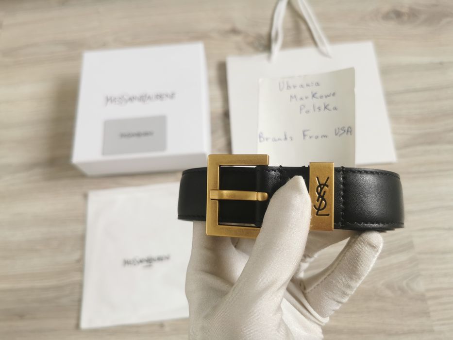 Pasek YSL Saint Laurent premium belt