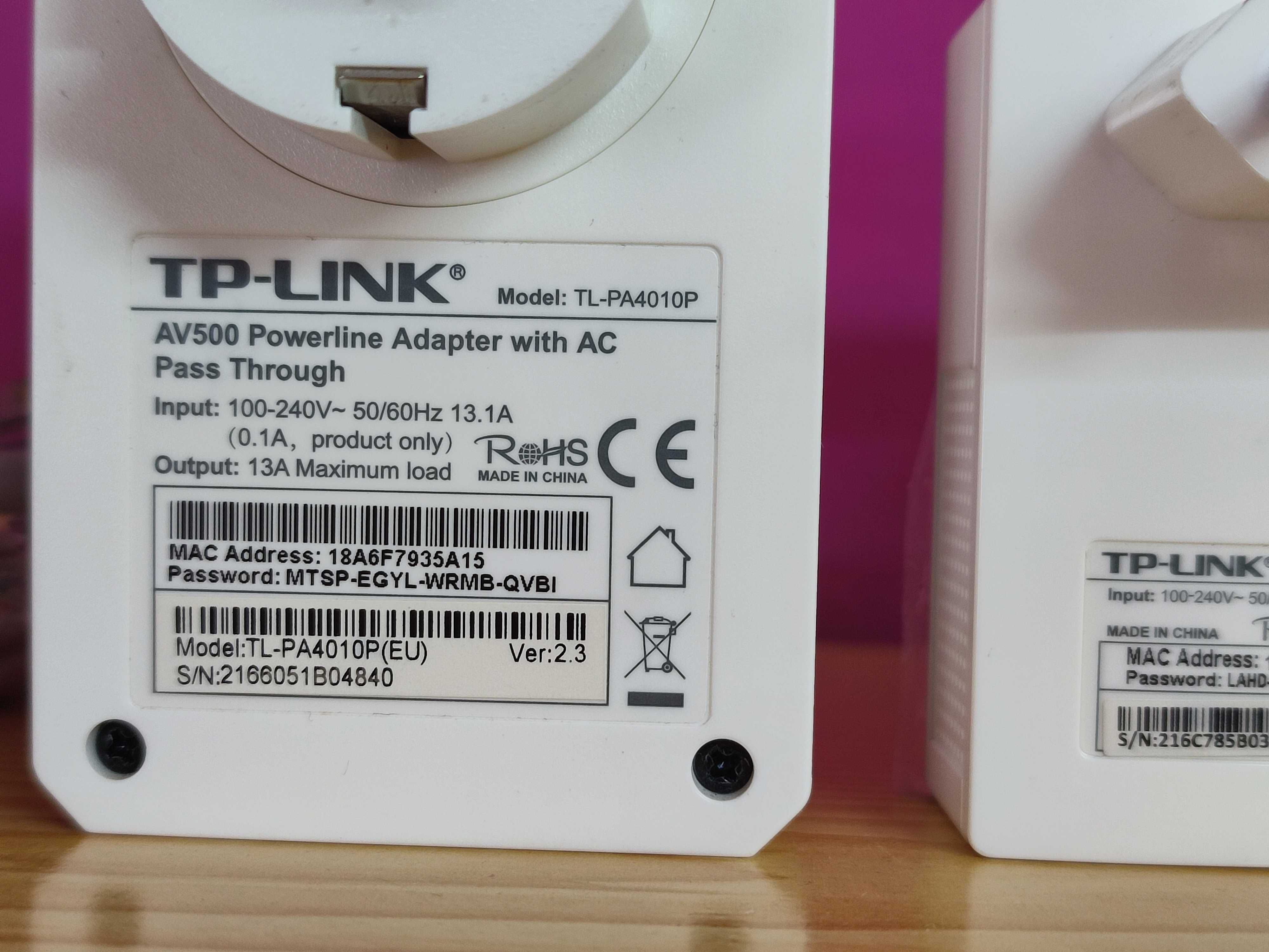 Kit CPL TP-Link AV500 - 3x Adaptadores