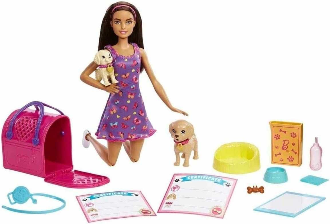 Лялька Barbie виховання цуценят що змінюють колір Pup Adoptio