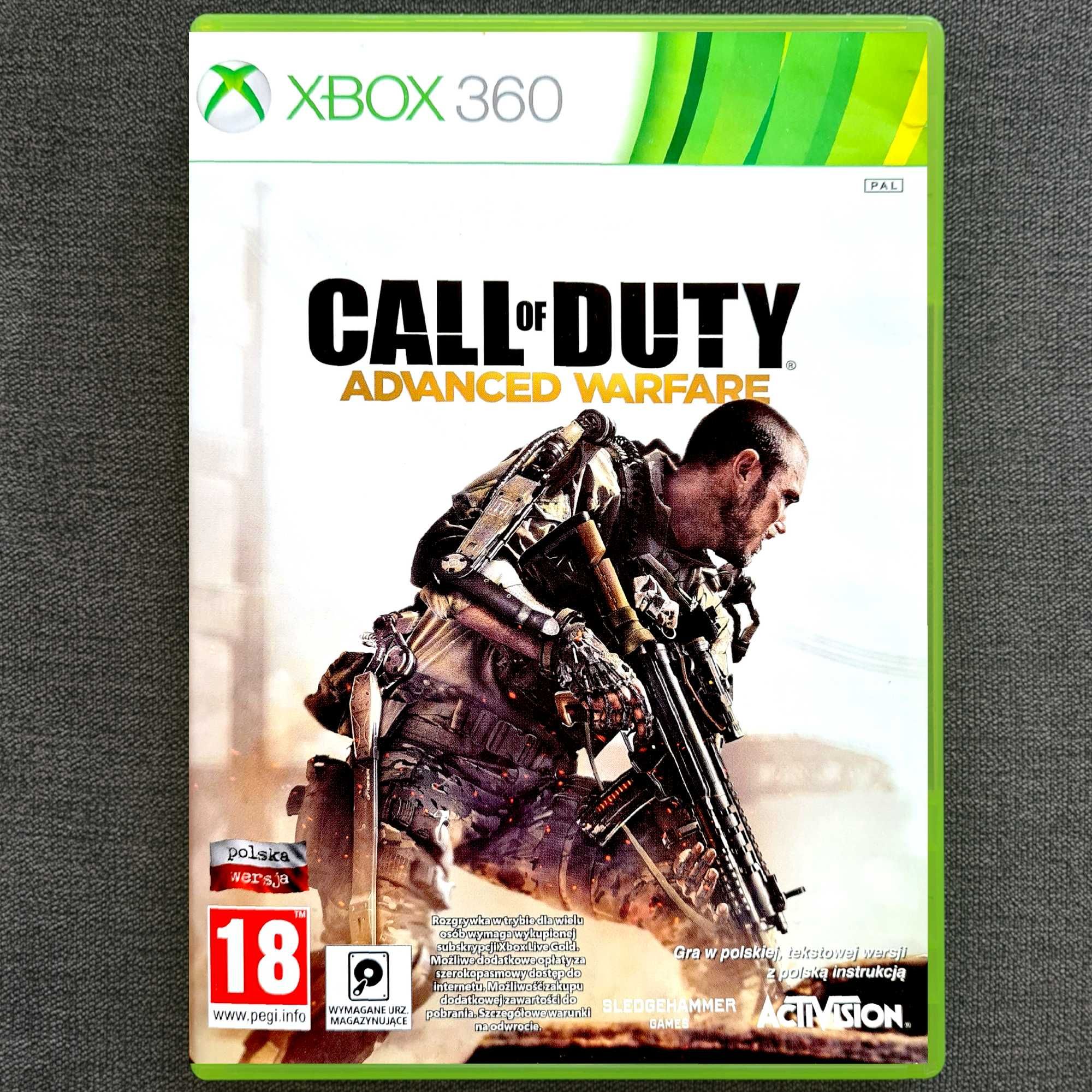 Call Of Duty Advanced Warfare PL Xbox 360 Polskie Napisy Okładka