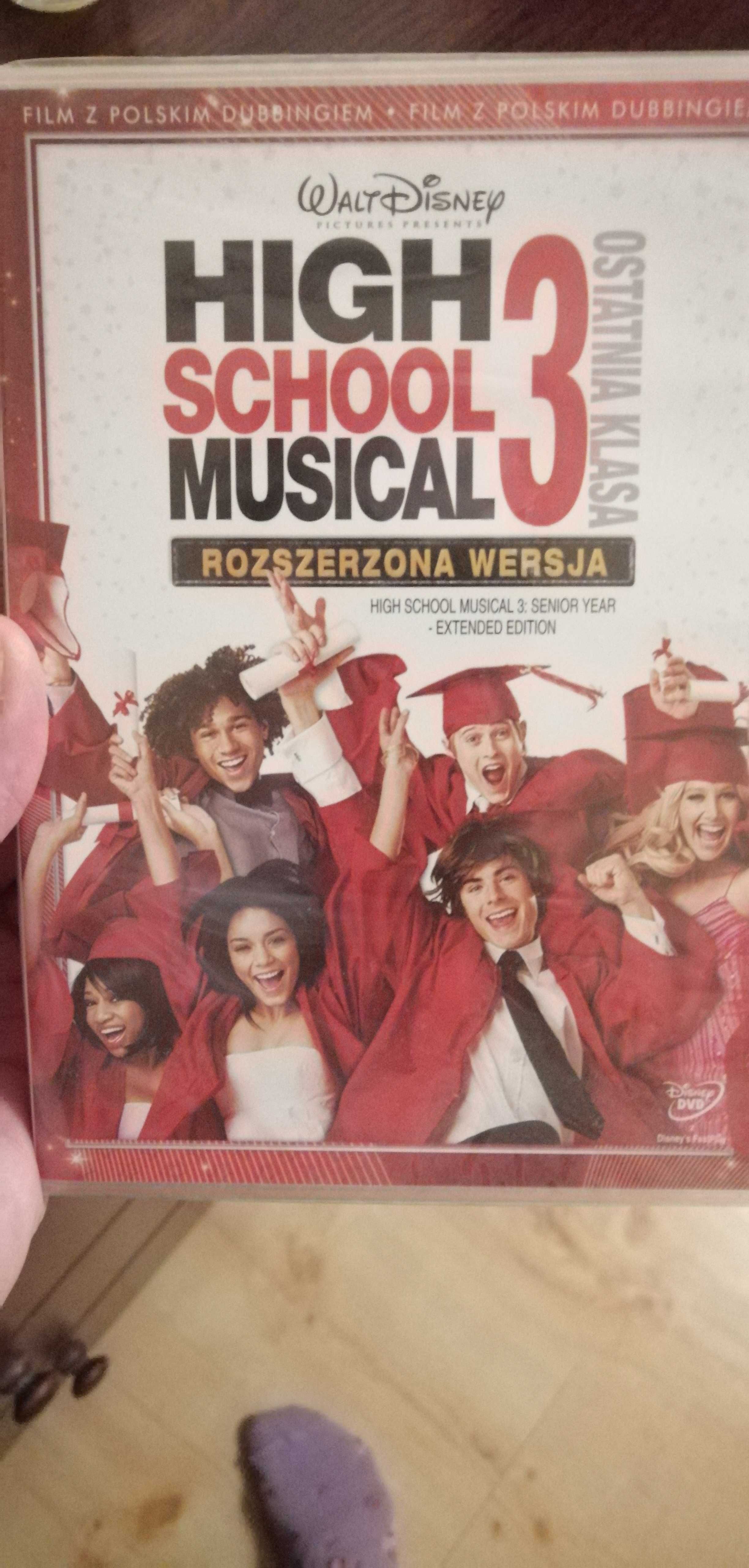 High School Musical 3- Ostatnia klasa wersja rozszerzona. NOWA. Folia.