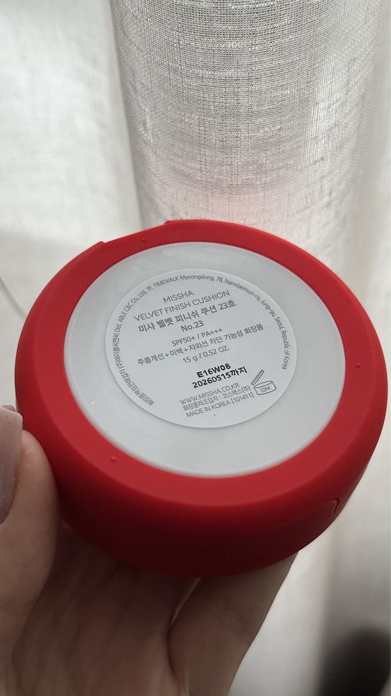 Missha Velvet Finish Cushion SPF50+/PA+++ 23колір