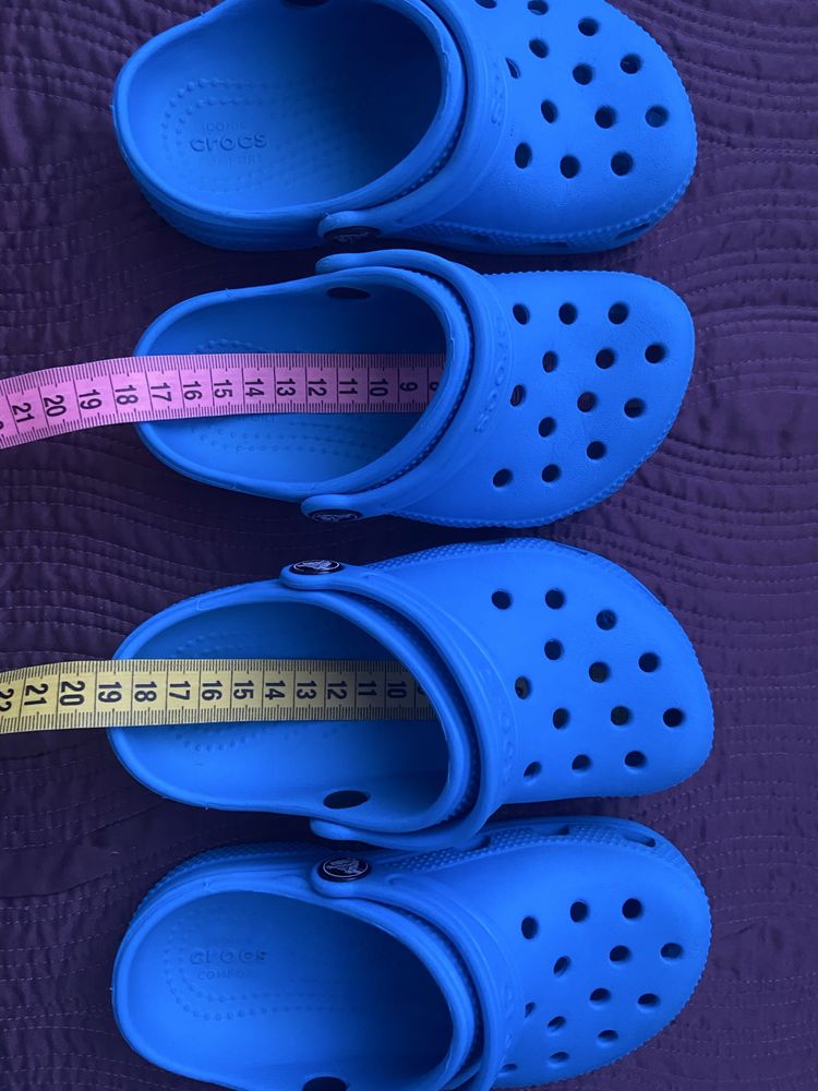 Блакитні Crocs clog оригінал C9
